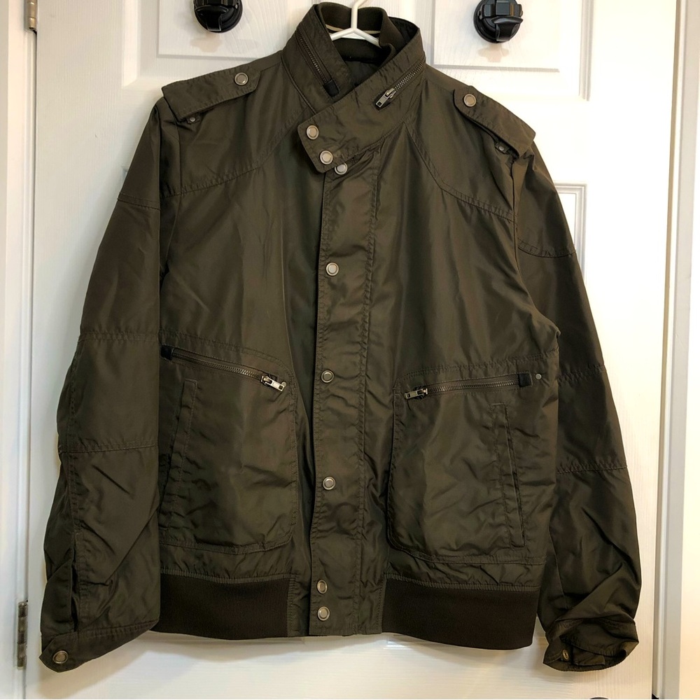Olive Green Military Jacket